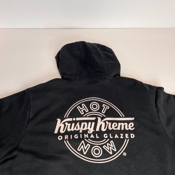 Krispy Kreme Hoodie Men Extra Large Zip Up Sweatshirt Hot Now Work Party Core Ex - Picture 10 of 16